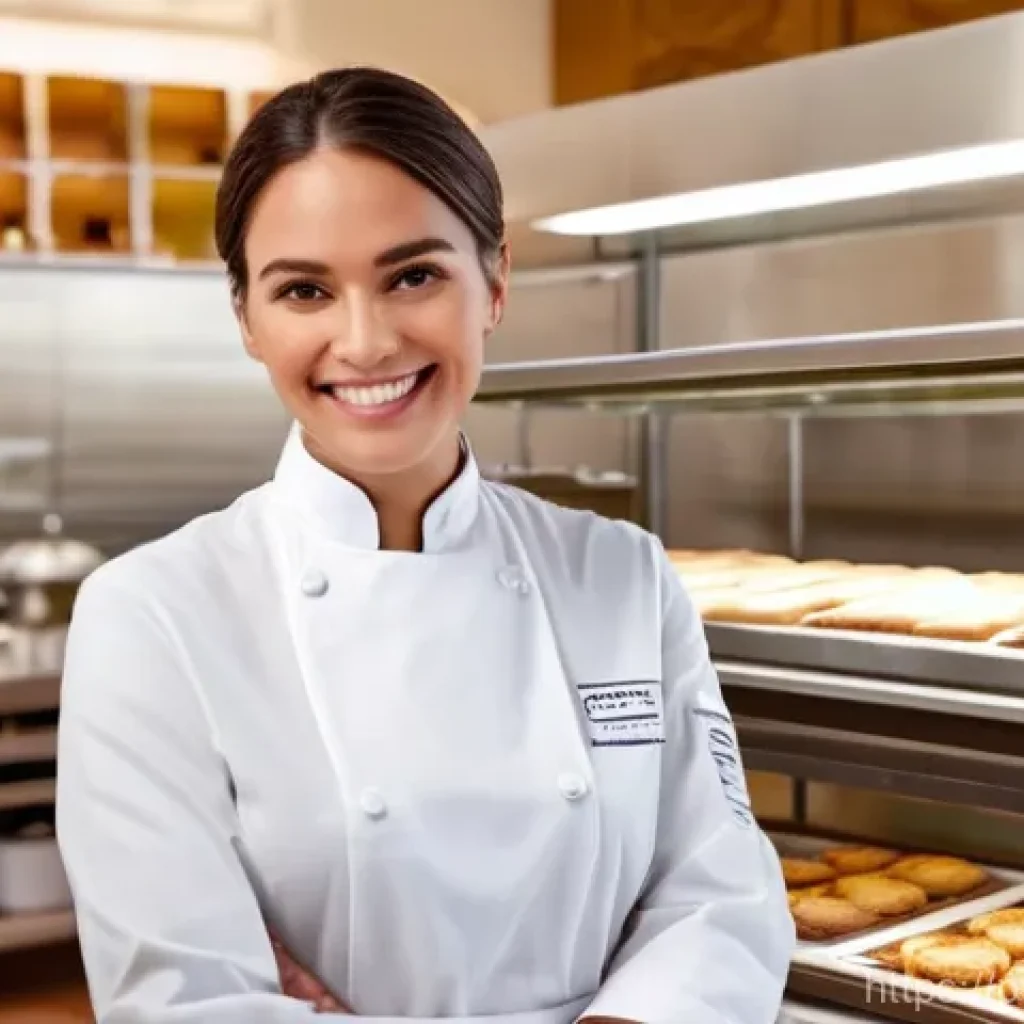 디저트 전문가의 취업 면접 대비 요령 - **Professional Pastry Chef Ready for Success**
A highly detailed, realistic image of a confident...